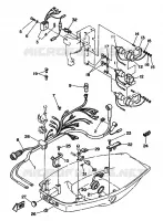 ALTERNATIEVE ONDERDELEN 10 voor Yamaha 50D 2 Stroke 1990