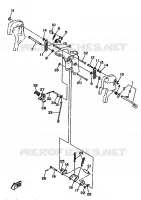 ALTERNATIEVE ONDERDELEN 7 voor Yamaha 50D 2 Stroke 1990
