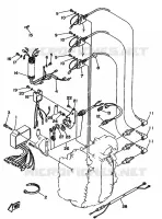 ELECTRISCH  voor Yamaha 50D 2 Stroke 1990