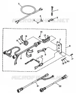 OPTIONELE ONDERDELEN 1 voor Yamaha 50D 2 Stroke 1990