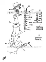 REPARATIESET 2 voor Yamaha 50D 2 Stroke 1990