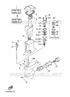 REPARATIESET 2 voor Yamaha 60F Electric Start, Remote Control, Manual Tilt or Power Trim & Tilt , Oil injection 1987