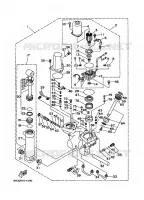 KANTELSYSTEEM MOTOR voor Yamaha 70B Electric Starter, Remote Control, Power Trim & Tilt, Oil Injection, Shaft 20