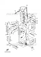 OLIEPOMP voor Yamaha 70B Electric Starter, Remote Control, Power Trim & Tilt, Oil Injection, Shaft 20