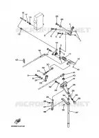 GASBEDIENING voor Yamaha 70B Electric Starter, Remote Control, Power Trim & Tilt, Oil Injection, Shaft 20