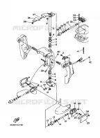 HOUDER 4 voor Yamaha 75A 2 Stroke 2000