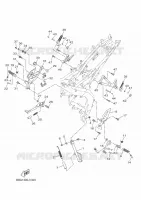 STANDAARD / VOETSTEUN voor Yamaha MT-125 2025