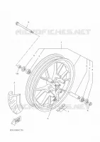 VOORWIEL voor Yamaha MT-125 2025