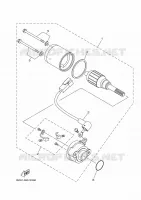 STARTMOTOR voor Yamaha XSR 125 2025