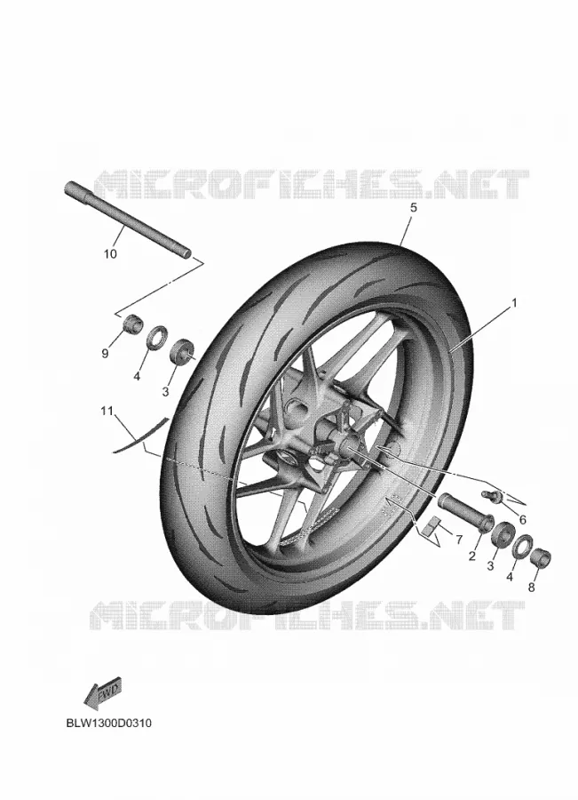 VOORWIEL Yamaha MOTO 700 2025 MT  MTN690