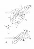 SPATBORD voor Yamaha YZ 125 2025