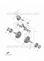 KRUKAS / ZUIGER voor Yamaha YZ 65 2025