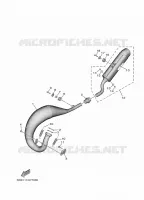 UITLAAT voor Yamaha YZ 65 2025