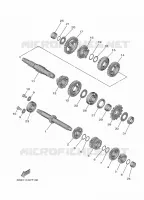 TRANSMISSIE voor Yamaha YZ 65 2025