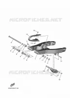 ACHTERBRUG voor Yamaha YZ 65 2025