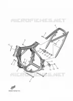 FRAME voor Yamaha YZ 65 2025