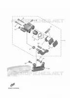 REMKLAUW ACHTER voor Yamaha YZ 65 2025