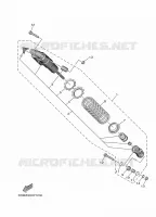 ACHTERBRUG / SCHOKBREKER voor Yamaha YZ 65 2025