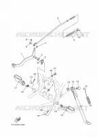 STANDAARD / VOETSTEUN voor Yamaha DT 125 2025