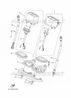 TELLERSET voor Yamaha DT 125 2025