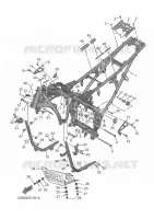 FRAME voor Yamaha TENERE 700 RALLY 2025