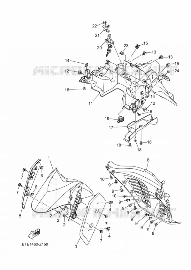 SPATBORD Yamaha SCOOTER 125 2025 NMAX  GPD125-A