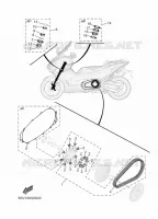 ONDERHOUDSDELEN KIT voor Yamaha TMAX 560 2025