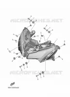 KOPLAMP voor Yamaha TMAX 560 2025