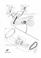 ONDERHOUDSDELEN KIT voor Yamaha TMAX 560 TECH MAX 2025