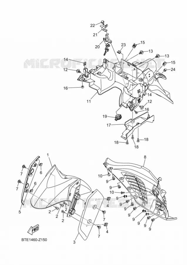 SPATBORD Yamaha SCOOTER 125 2025 NMAX  GPD125-A