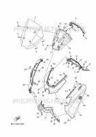 WINDSCHERM voor Yamaha NMAX 125 TECH MAX 2025