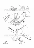 STANDAARD / VOETSTEUN voor Yamaha RAYZR 125 2025