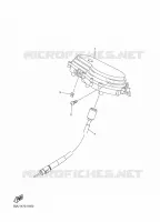TELLERSET voor Yamaha RAYZR 125 2025
