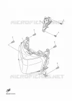 KOPLAMP voor Yamaha RAYZR 125 2025