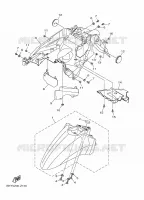 SPATBORD voor Yamaha RAYZR 125 2025