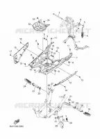 STANDAARD / VOETSTEUN voor Yamaha RAYZR 125 2025