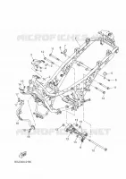 FRAME voor Yamaha XMAX 300 TECH MAX + 2025