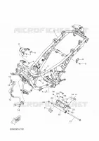 FRAME voor Yamaha XMAX 125 TECH MAX + 2025