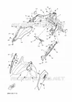 SPATBORD voor Yamaha XMAX 125 TECH MAX + 2025
