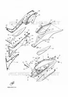 STANDAARD / VOETSTEUN 2 voor Yamaha XMAX 125 TECH MAX + 2025
