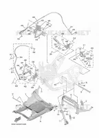 STANDAARD / VOETSTEUN voor Yamaha TRICITY 300 2025