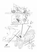 ELECTRISCH 3 voor Yamaha TRICITY 300 2025