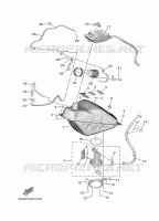 BENZINE TANK voor Yamaha TRICITY 300 2025
