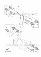 KNIPPERLICHT voor Yamaha TRICITY 300 2025