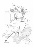 ELECTRISCH 3 voor Yamaha TRICITY 300 2025