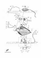 BENZINE TANK voor Yamaha TRICITY 300 2025
