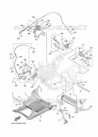 STANDAARD / VOETSTEUN voor Yamaha TRICITY 300 2025