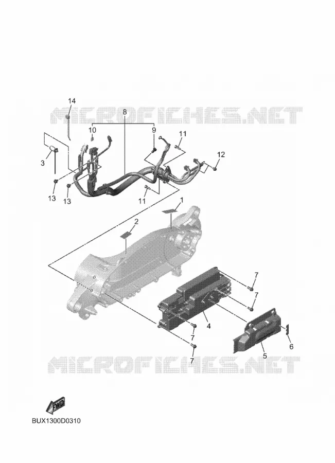 VOEDINGSEENHEID 3 Yamaha SCOOTER ELECTRIC 2025 NEO'S  ESS025BB