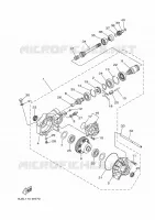 DIFFERENTIEEL VOOR voor Yamaha KODIAK 450 2025