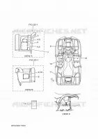 STICKER / LABEL 1 voor Yamaha KODIAK 450 2025